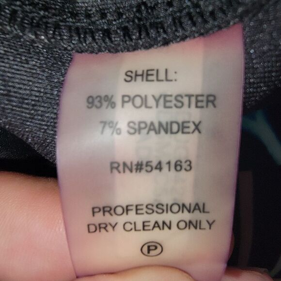 Calvin Klein chevron print scuba sheath dress size 2 - Picture 7 of 7